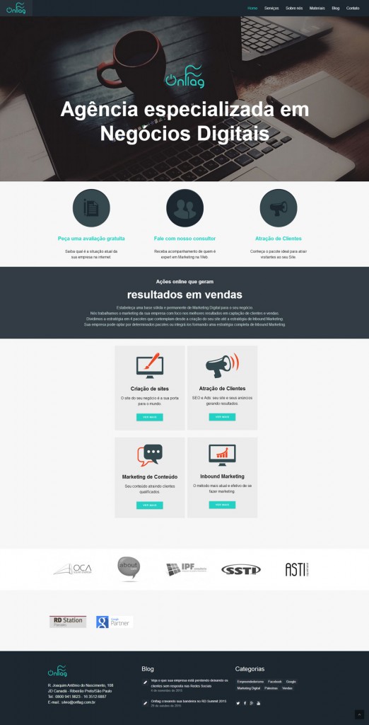 Novo Site Onflag
