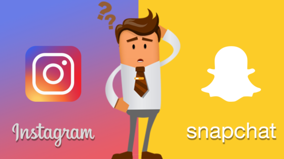 O que utilizar: Instagram ou Snapchat?