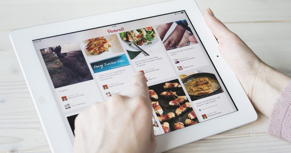O pinterest e todos os recursos dessa rede social